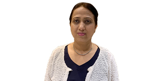 Dr. Jyothi Bajpai<br>Professor & Consultant Medical Oncology,<br>Tata Memorial Centre,<br>Mumbai<br>